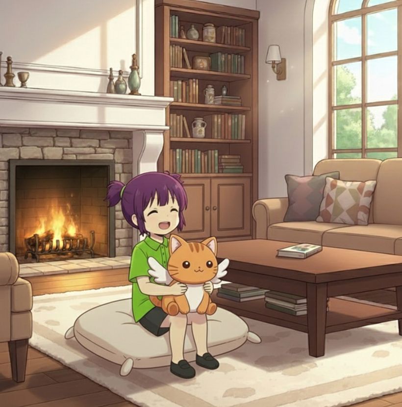 น้องปั้นหยากับคุณเหมียวโฮ่ง