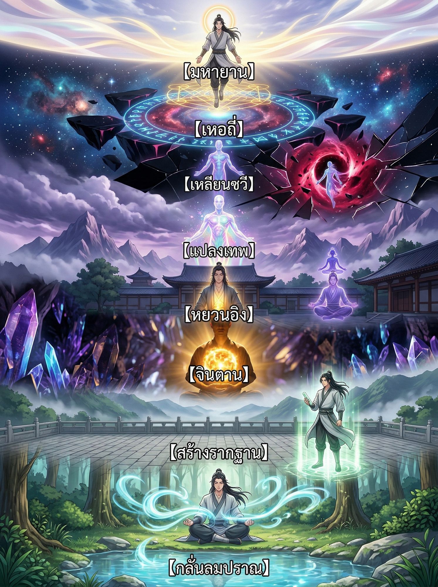 ระดับพลังช่วงแรก