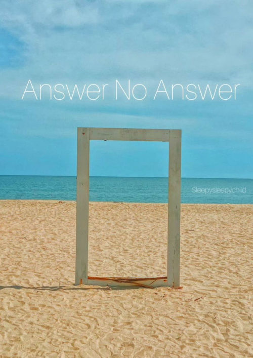 Answer No Answer (English Version.)